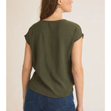 The Hadley Twist Front Top