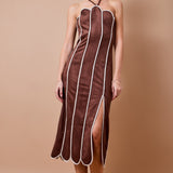 Cocoa Kiss Midi Dress