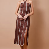 Cocoa Kiss Midi Dress