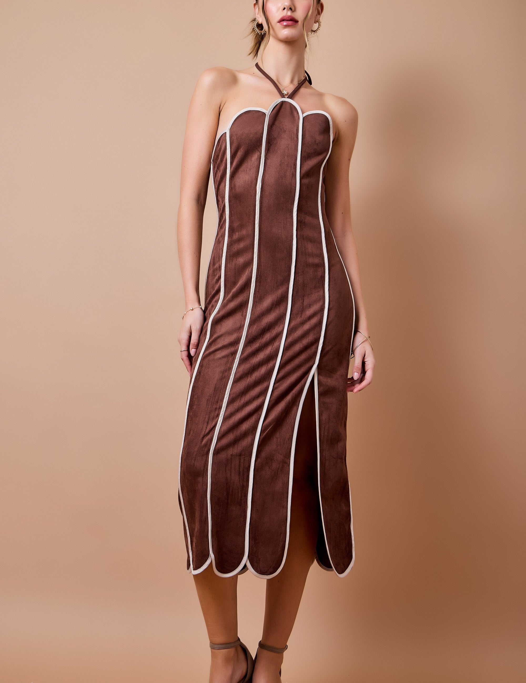 Cocoa Kiss Midi Dress