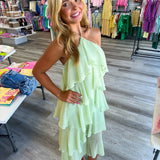 Key Lime Kiss Maxi Dress