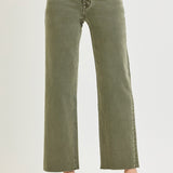 The Sage Olive Denim | Risen