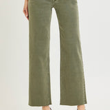 The Sage Olive Denim | Risen