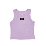 DD-TANK LAVENDER LULU MAC SOLID TANK TOPS