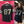 Black Lace Football Jersey Top