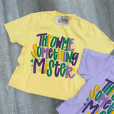 Throw Me Something Mardi Gras Graphic Tee