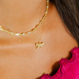 Sienna Bow Necklace