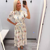 Timeless Bloom Midi Dress