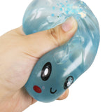 Neon Pastel Glow In Dark Jiggly Jelly Slime Dumpling Squishy