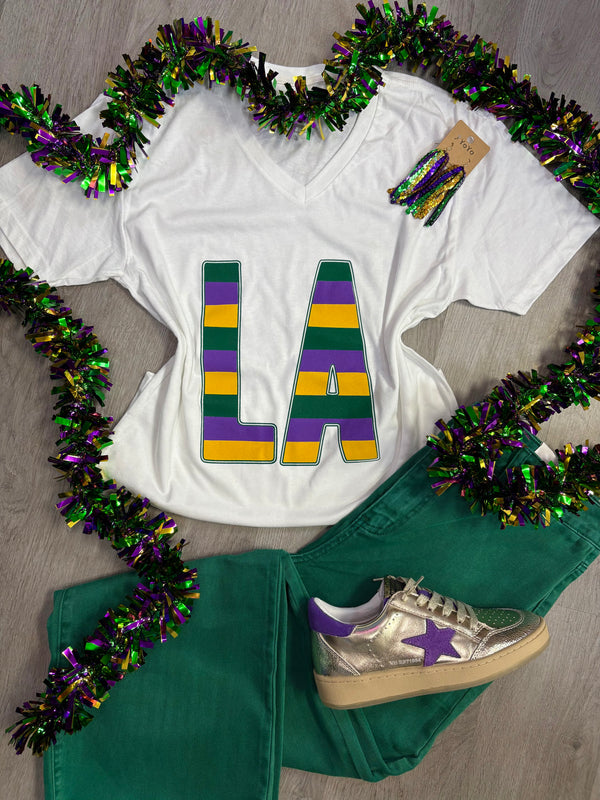 La Mardi Gras Stripes | Mardi Gras Shirts