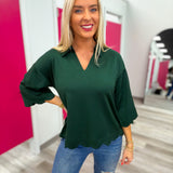 The Scallop Edit Top