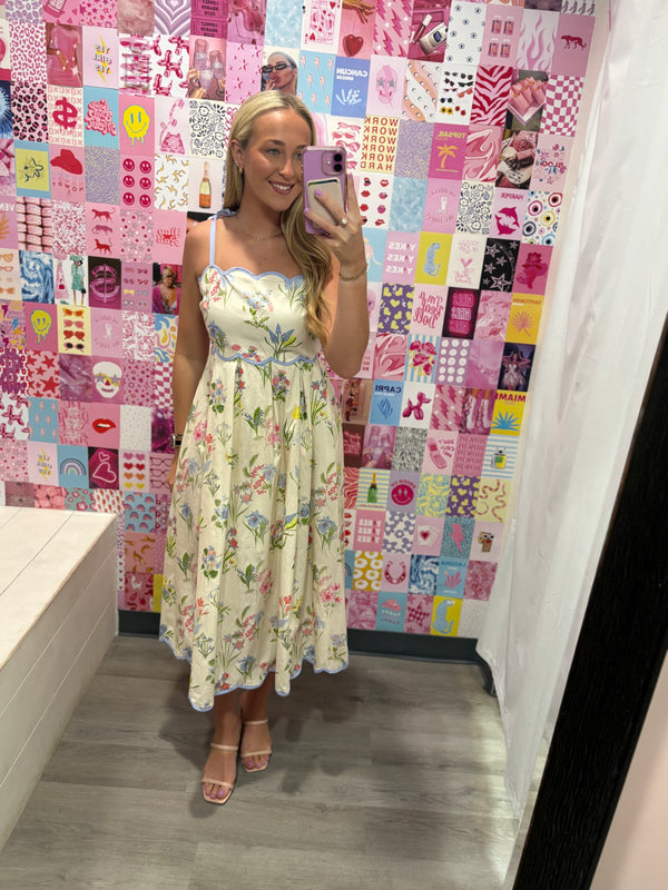 Meadow Muse Midi Dress