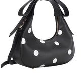 Chic Polka Dot Handle Crossbody Bag