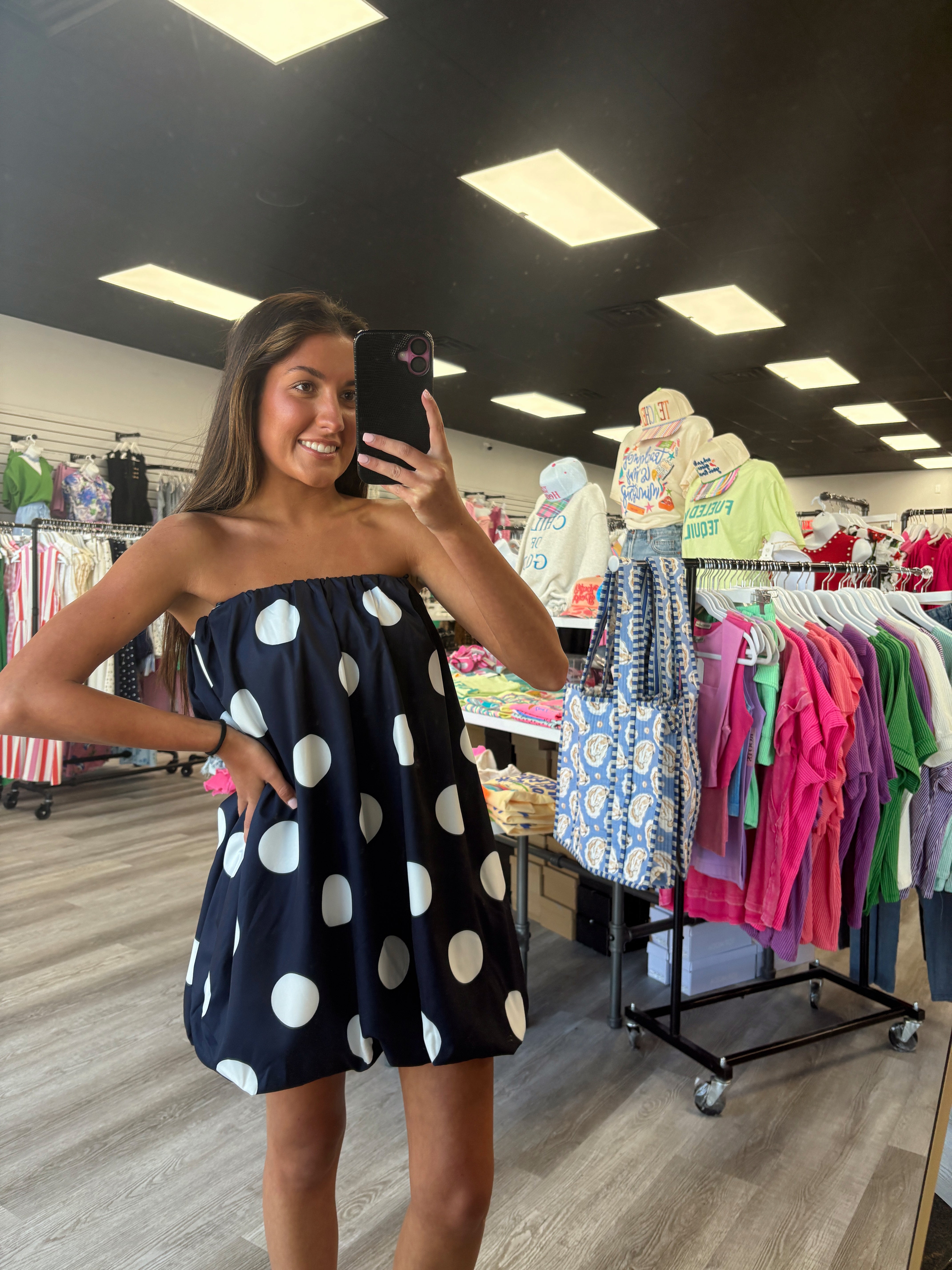 All The Dots Bubble Dress