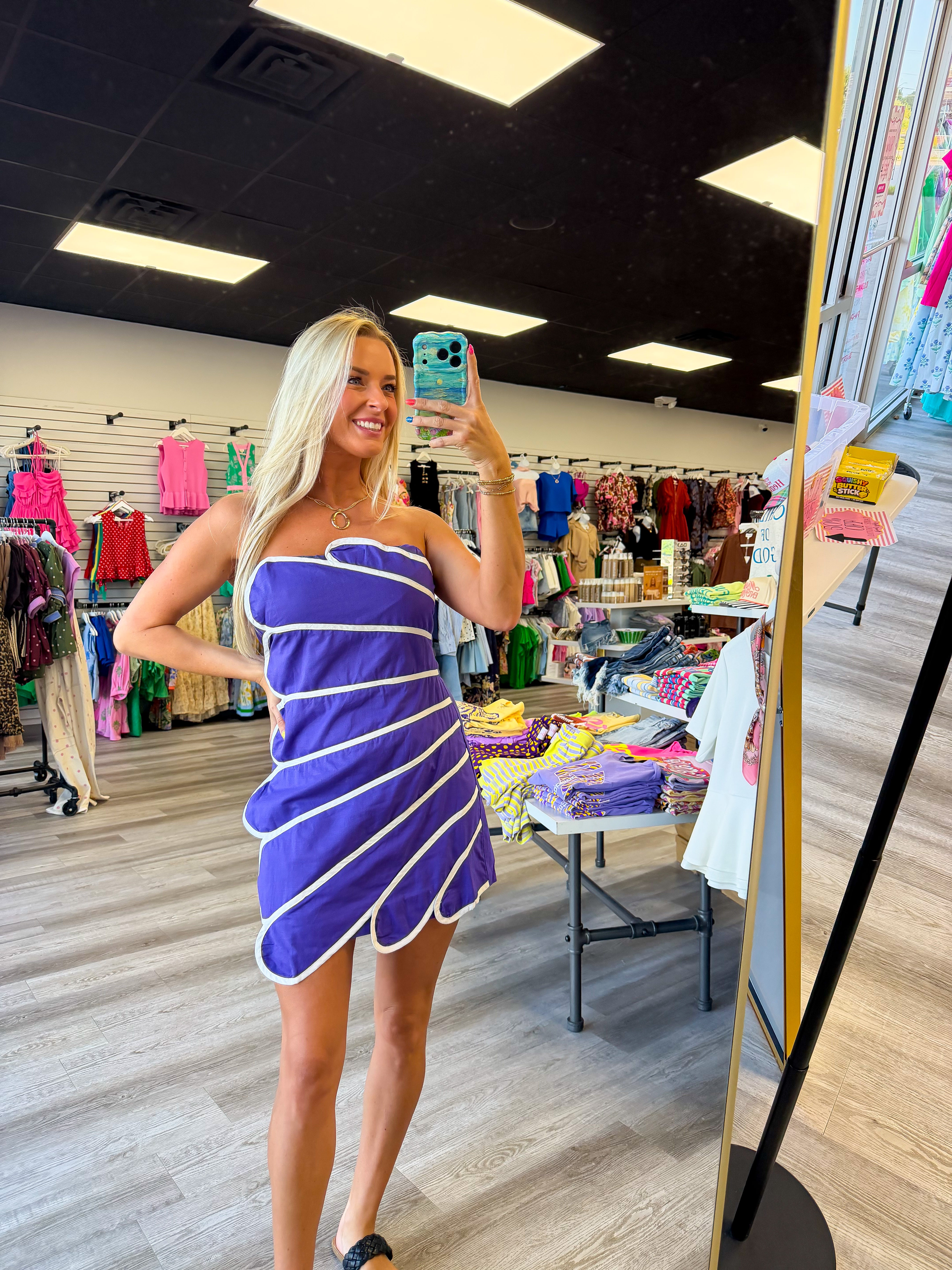 Purple Reign Mini Dress