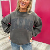 Dark Gray Lulu Mac Sweatshirt