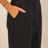 The Dot Edit Wide Leg Pants