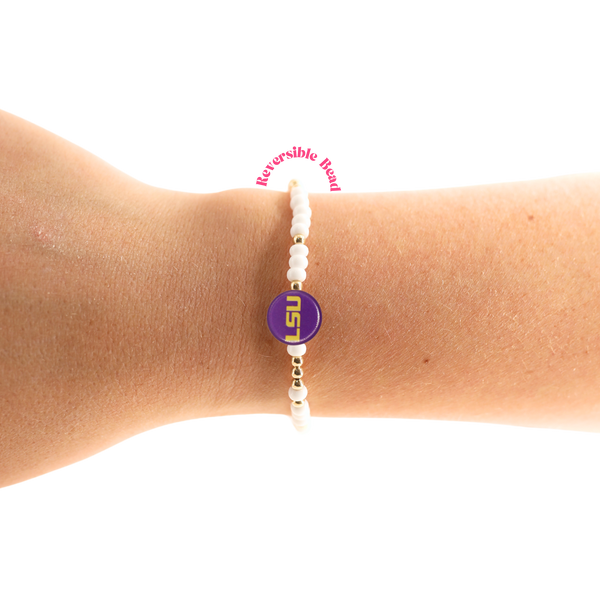 LSU/Tigers Logo Bracelet
