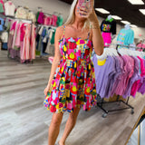 Cuban Nights Scallop Dress