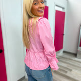 Baby Pink Pilgrim Color Top