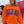Orange and Purple Lulu Mac Embroidery Sweatshirt