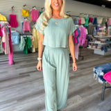 Easy Living Linen Teal Set