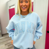 Light Blue Monochromatic  Lulu Mac Sweatshirt