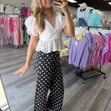 Chic Moment Polka Dot Pants