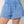 Denim Smocked High Waist Shorts | Various Colors