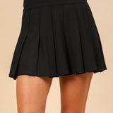 Kicking It Pleated Skort