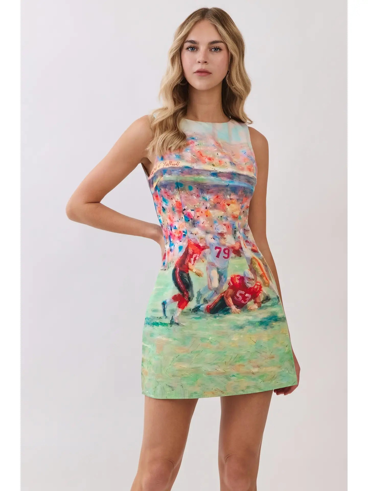 Kickoff Canvas Dress