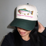 Catching Fish Not Feelings Trucker Hat 
