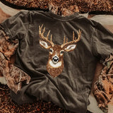 Faux Rhinestone Deer Tee