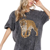 Tiger Pride Acid Wash Tee