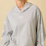 Bow Hoodie and Joggers Set