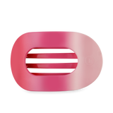 Flat Round Hair Clip | Large | Kiss & Tell