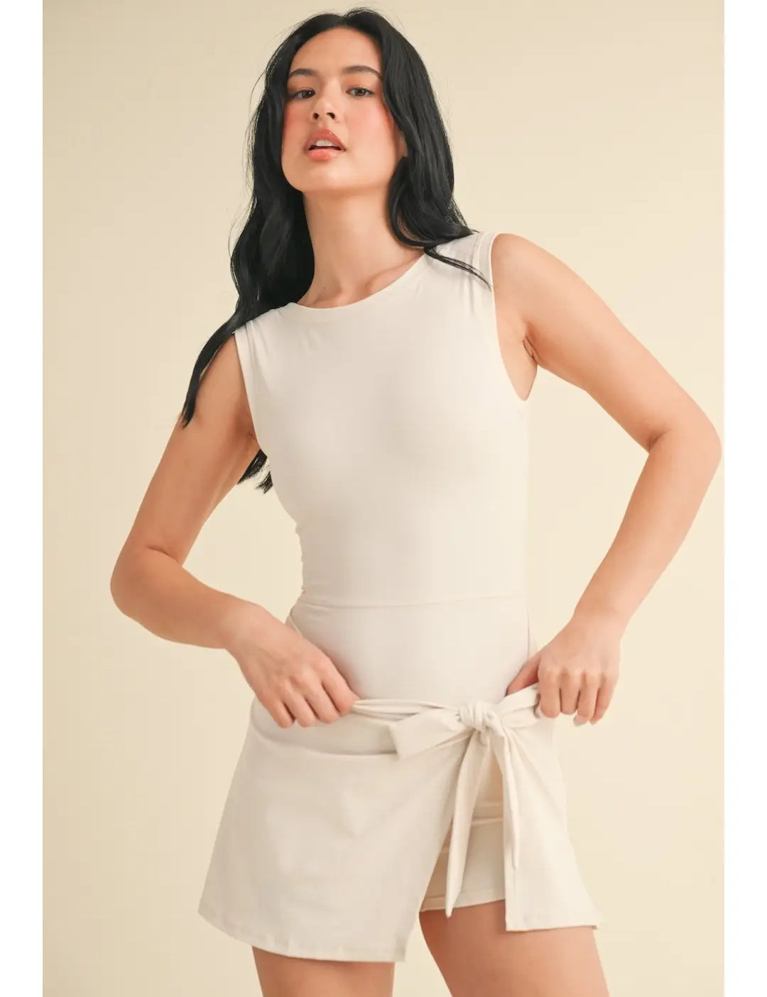 Squeeze the Day Athletic Romper Dress