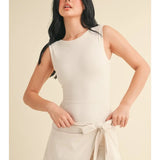 Squeeze the Day Athletic Romper Dress