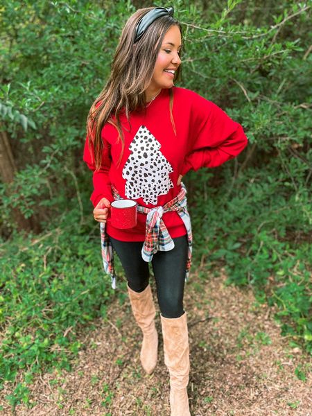 Dalmatian Tree Sweatshirt