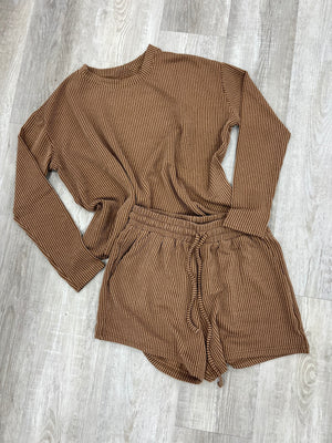 BLACK FRIDAY | Ribbed Set Long Sleeve Set