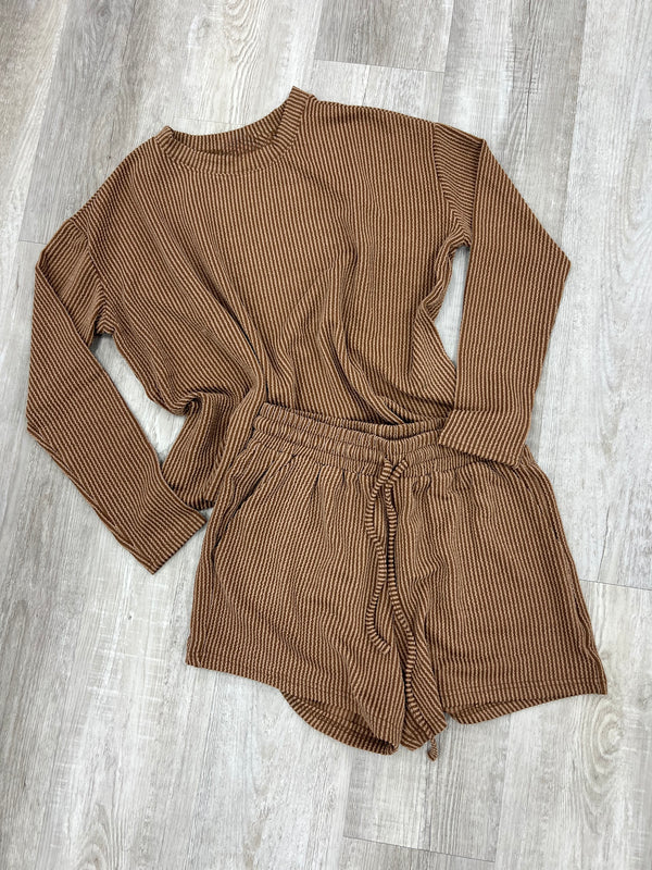 BLACK FRIDAY | Ribbed Set Long Sleeve Set