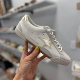 The Legend 15 Sneaker | Off White / Grey / Gold