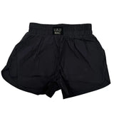 Black Solid Shorts | LULU MAC