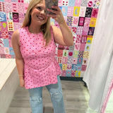 Something To Talk About Polka Dot Top