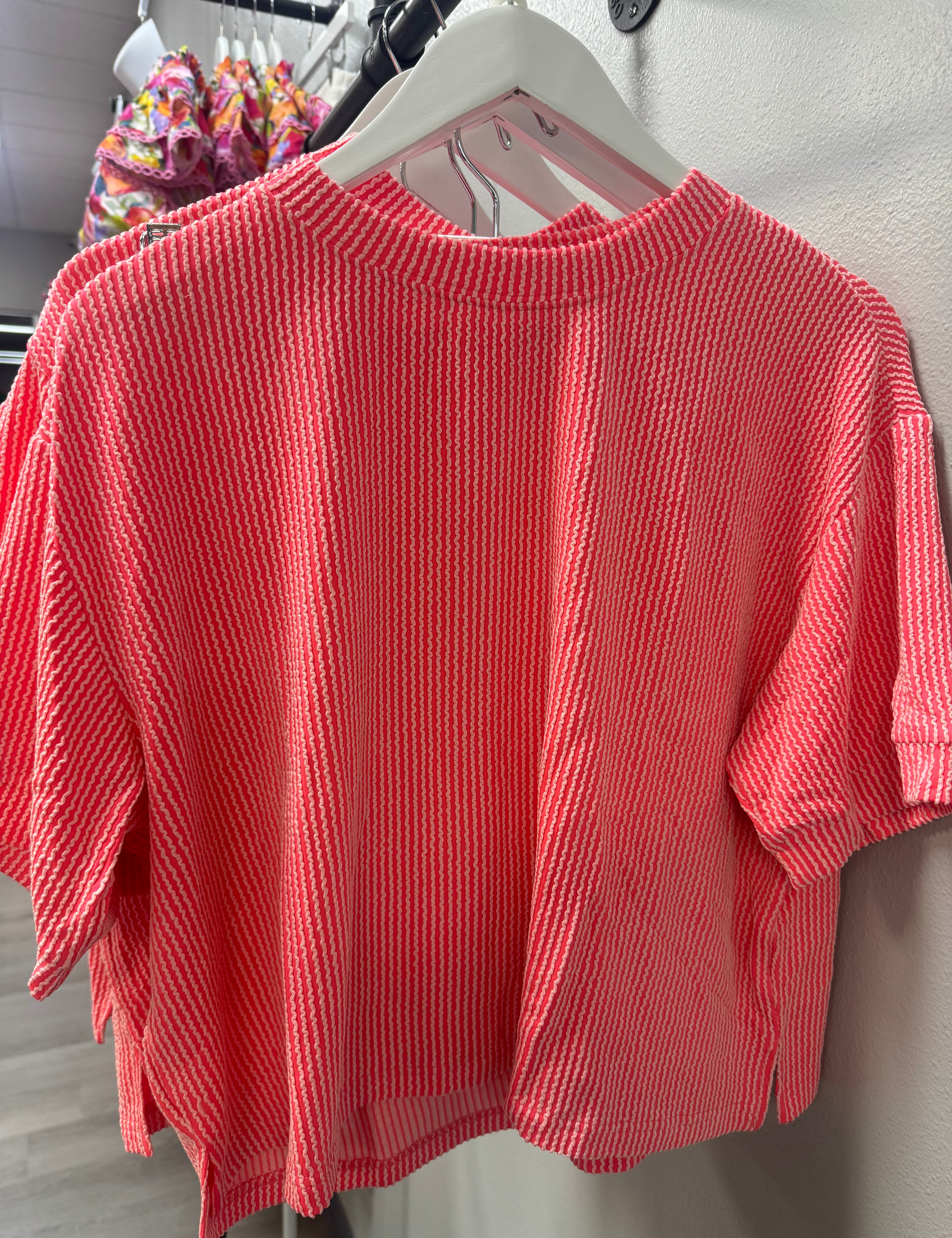 My Way Ribbed Round Neck Set