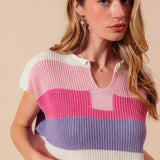 The Sweet Stripe Sweater Top