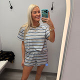 Coastal Chill Stripe shorts