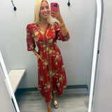 Meet Me There Floral Midi