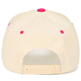OUT HERE DILLY DALLYING Letter on Two Tone Trucker Hat