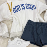 God is Good Reversible Mock Neck